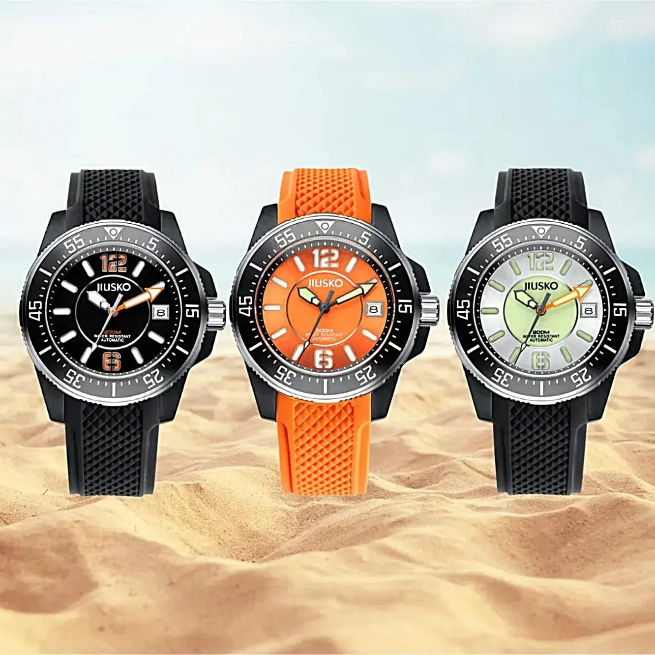 Mechanical Automatic Luxury Elegant Watches Men, Watch for Men Steel Strap Analog Wrist Watches for Men