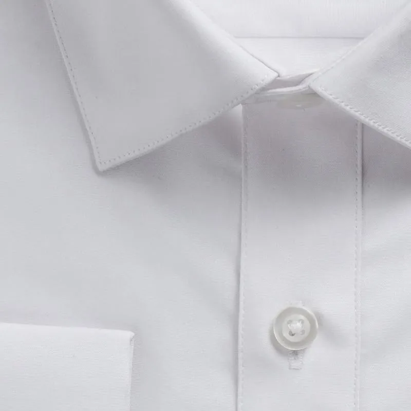 Men's Dress Shirts Regular Fit Solid Long Sleeve Formal Shirt Business Casual Button Down Shirts