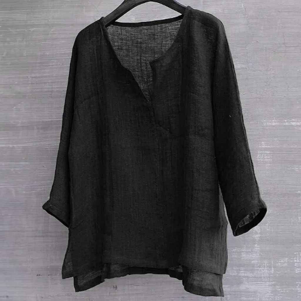 Mens Linen Shirts Long Sleeve Summer Beach Shirts Lightweight Comfy Casual Holiday Shirt Loose Fit Yoga Shirts Trendy