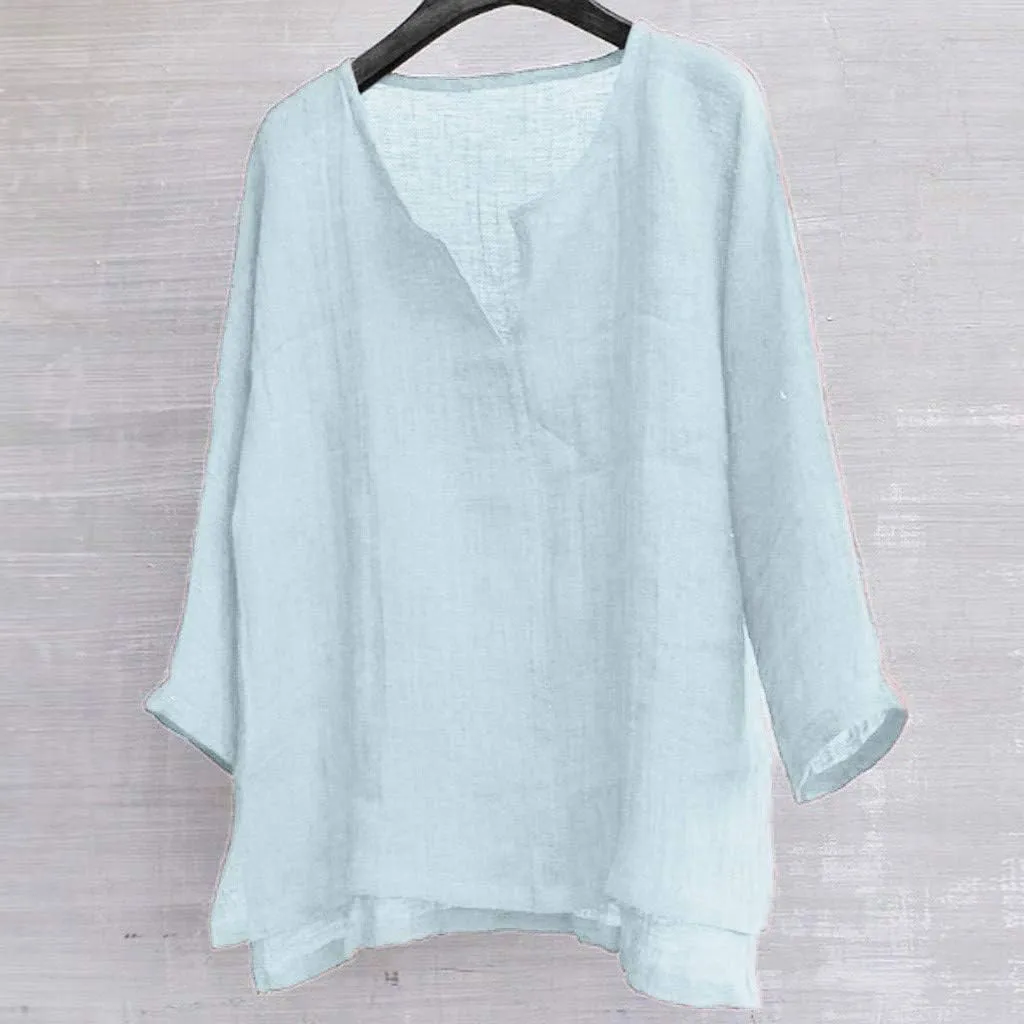 Mens Linen Shirts Long Sleeve Summer Beach Shirts Lightweight Comfy Casual Holiday Shirt Loose Fit Yoga Shirts Trendy