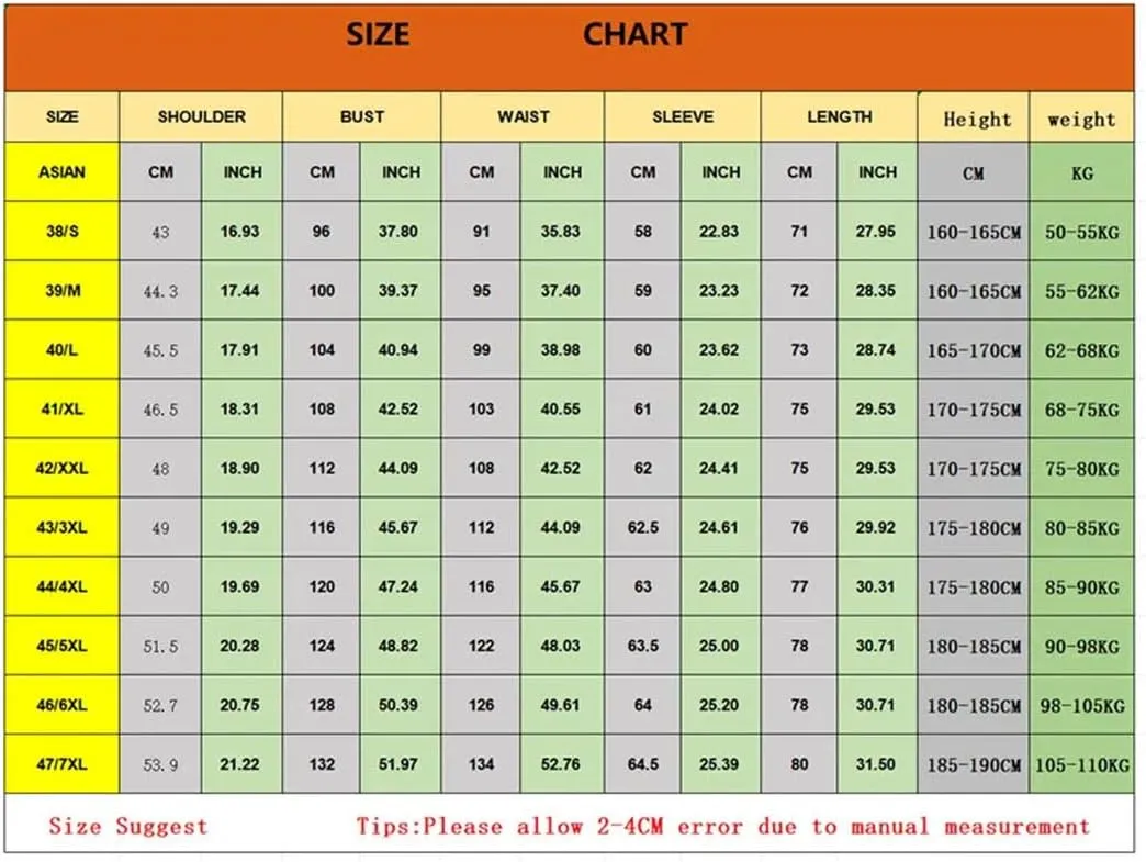 Men's Long Sleeve Wrinkle-Resistant Stripe Shirts Business Office Dress Shirt Casual Button Down Blouse