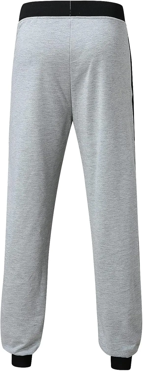 Mens Sweatpants with Pockets Big and Tall Multi Pocket Cargo Pants Casual Fashion Hiking Outdoor Recreation Trousers