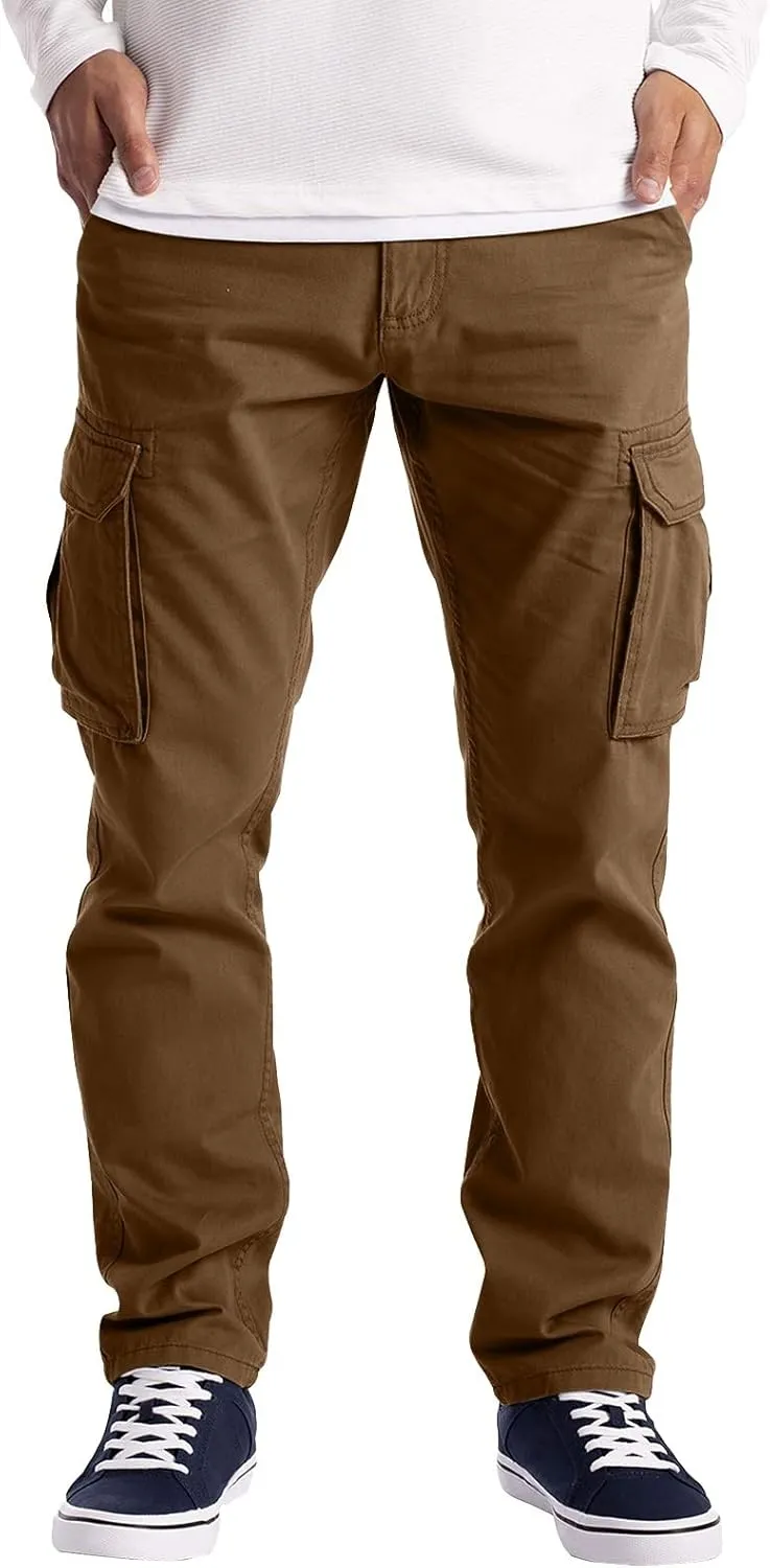 Mens Sweatpants with Pockets Big and Tall Training Jogging Gym Sweatpants for Men Workout Pants for Men Casual Cargo