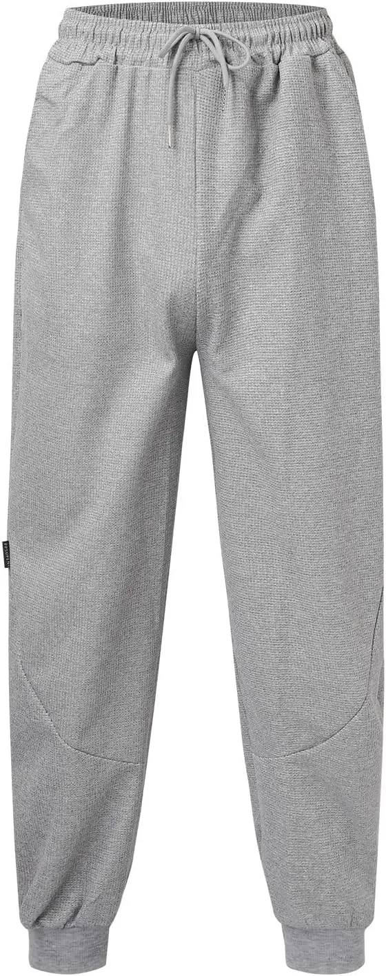 Mens Workout Cargo Sweatpants Military Ripstop Men's Baggy Pants Thermal Cotton Pants Fashion Loose Handsome Pocket