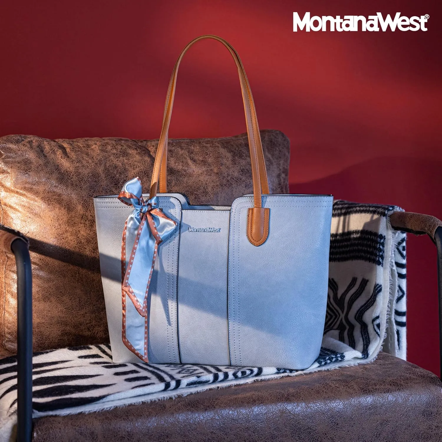 Montana West Tote Bags for Women Medium Top Handle Satchel Purses