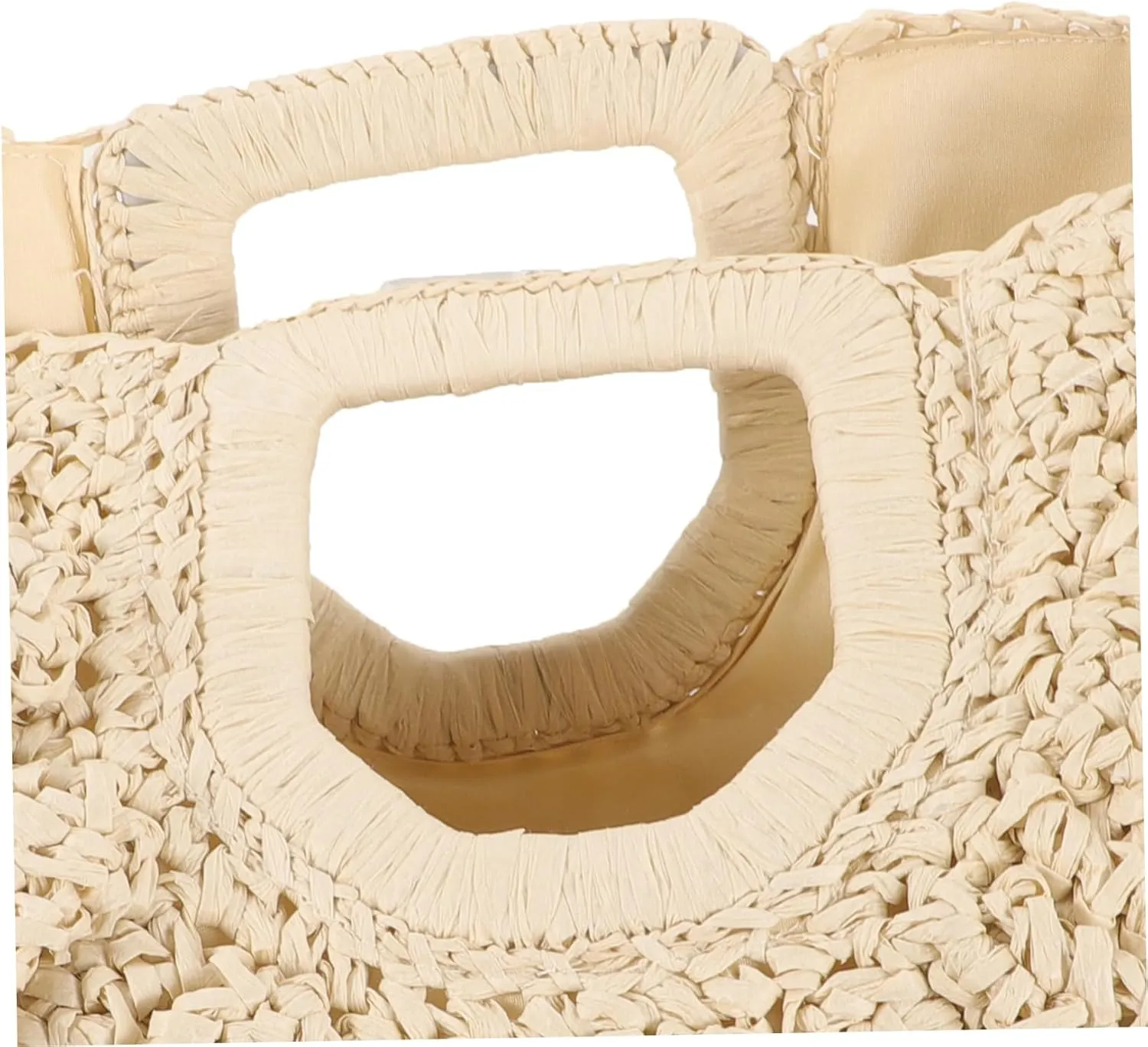 NOLITOY Beach Bag Woven Handbag Wallets Tote Bag Purses Handbags Beach Tote Woven Purse Women Beach Handbag