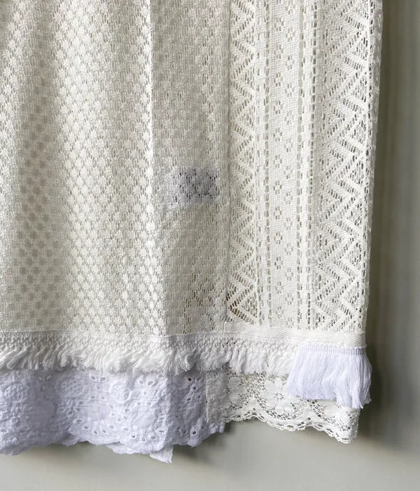 nowos/LACE SKIRT(WHITE)