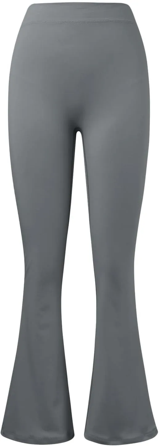 Pants for Women Leggings Fashion V Back Butt Lifting Wide Leg High Trousers Workout Yoga Pants Gym Trousers 2025