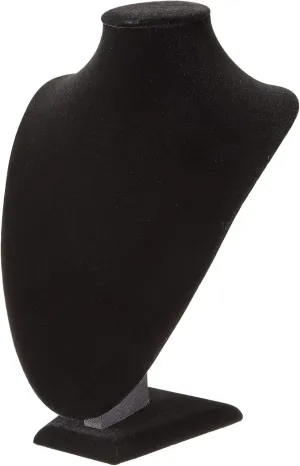 Polmart P1 Modern Necklace Bust, Black Velvet