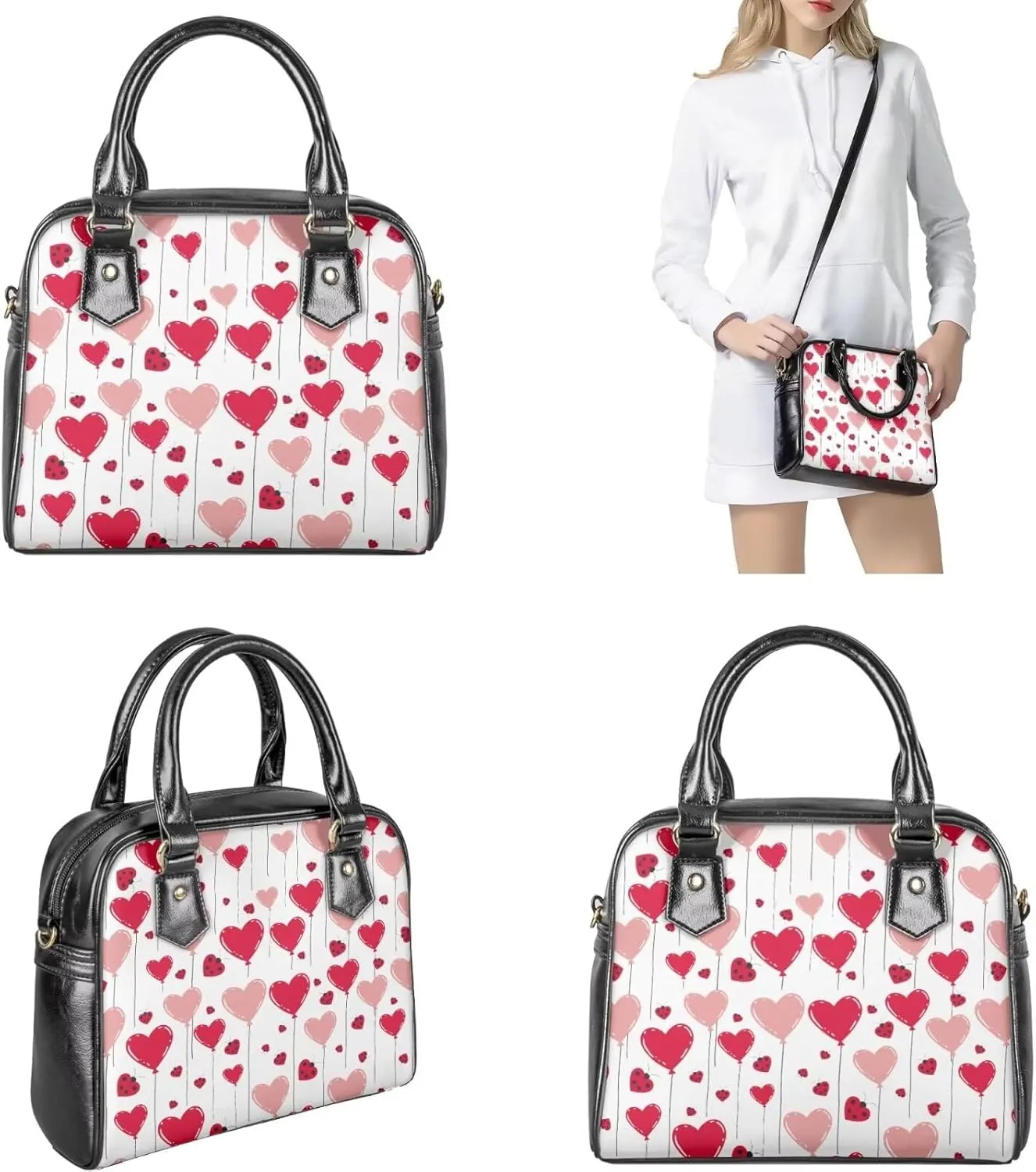 Purses with Wallets for Women Set Crossbody Shoulder Satchel Bags for Work Leather Hobo Purses and Handbags