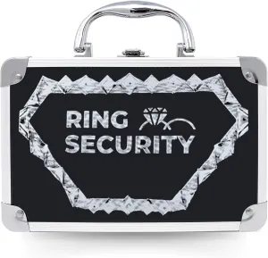 Ring Bearer Security Box  Elegant Wedding Briefcase for Kids  Stylish & Secure Ring Holder for Ceremonies  Perfect Ceremonial Bearer Gift