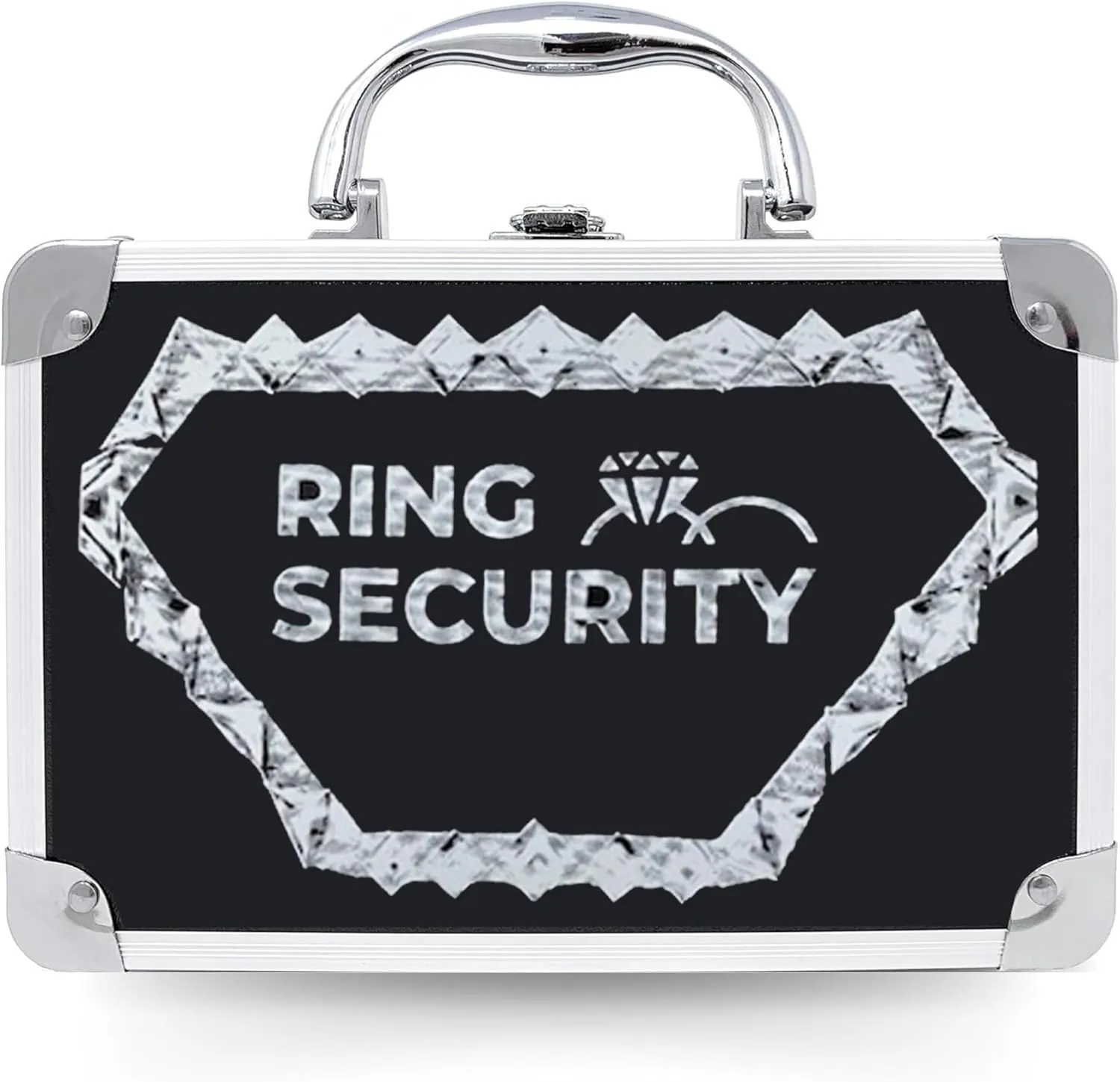 Ring Bearer Security Box  Elegant Wedding Briefcase for Kids  Stylish & Secure Ring Holder for Ceremonies  Perfect Ceremonial Bearer Gift