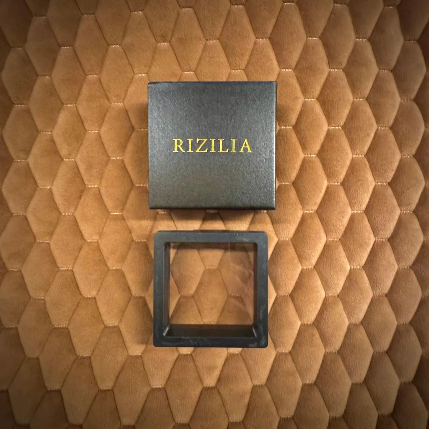RIZILIA Jewelry Set Pendant with 18" Chain & Stud Earrings Rectangular Cut CZ [5 Colours available] in Yellow Gold Plated, Simple Modern Elegant