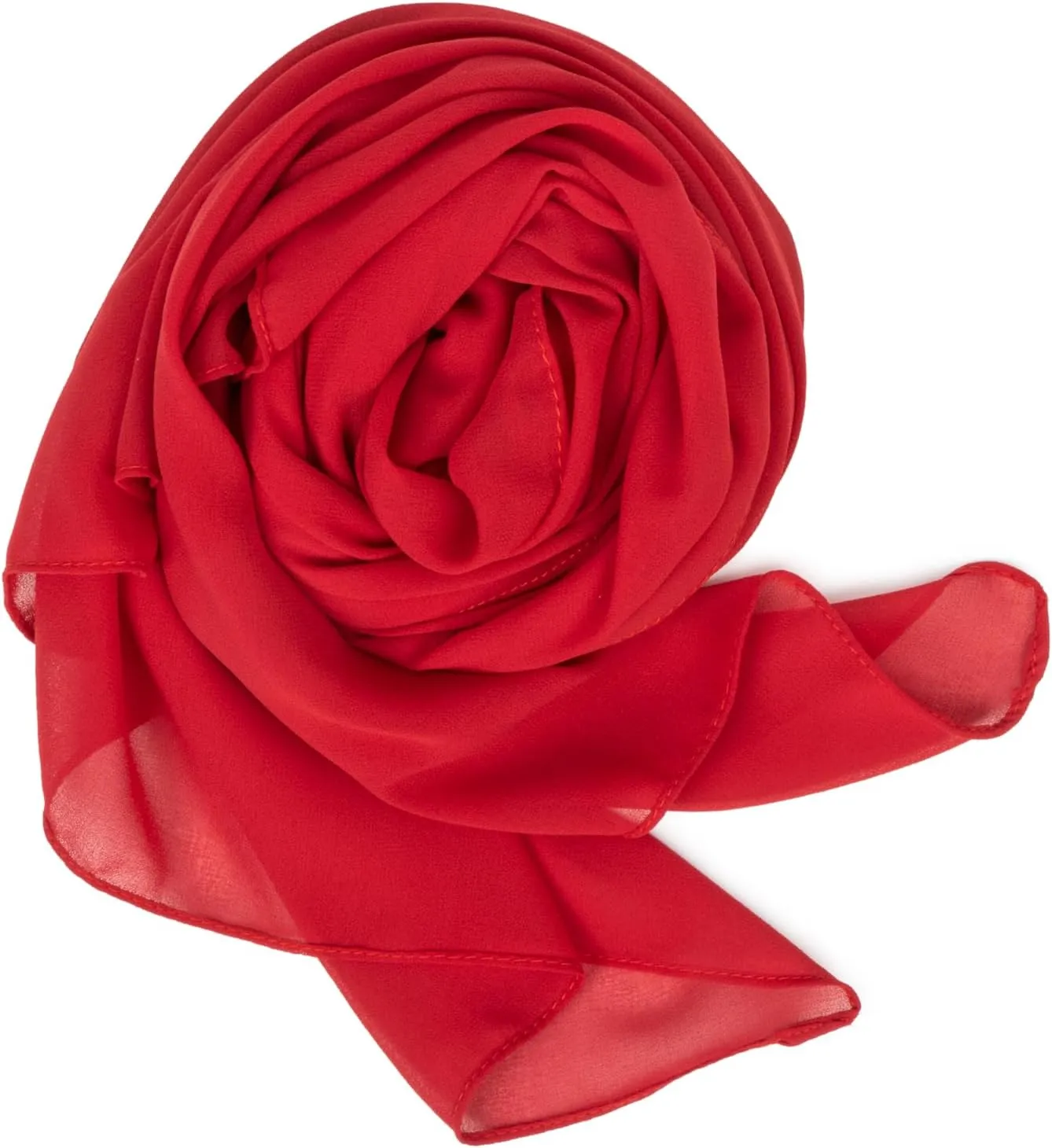 Sheer-Silk-Scarf for Women Black Long Scarf Chiffon Shawl Wrap for Evening Dresses Wedding Party Dress Accessory