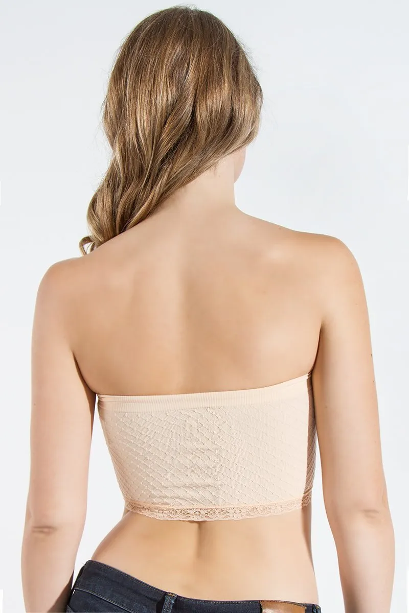 Textured Lace Bandeau
