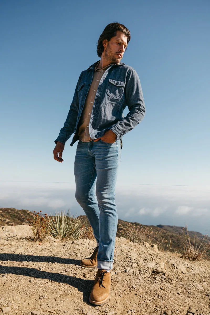 The Anvil Double Face Denim - Light Indigo