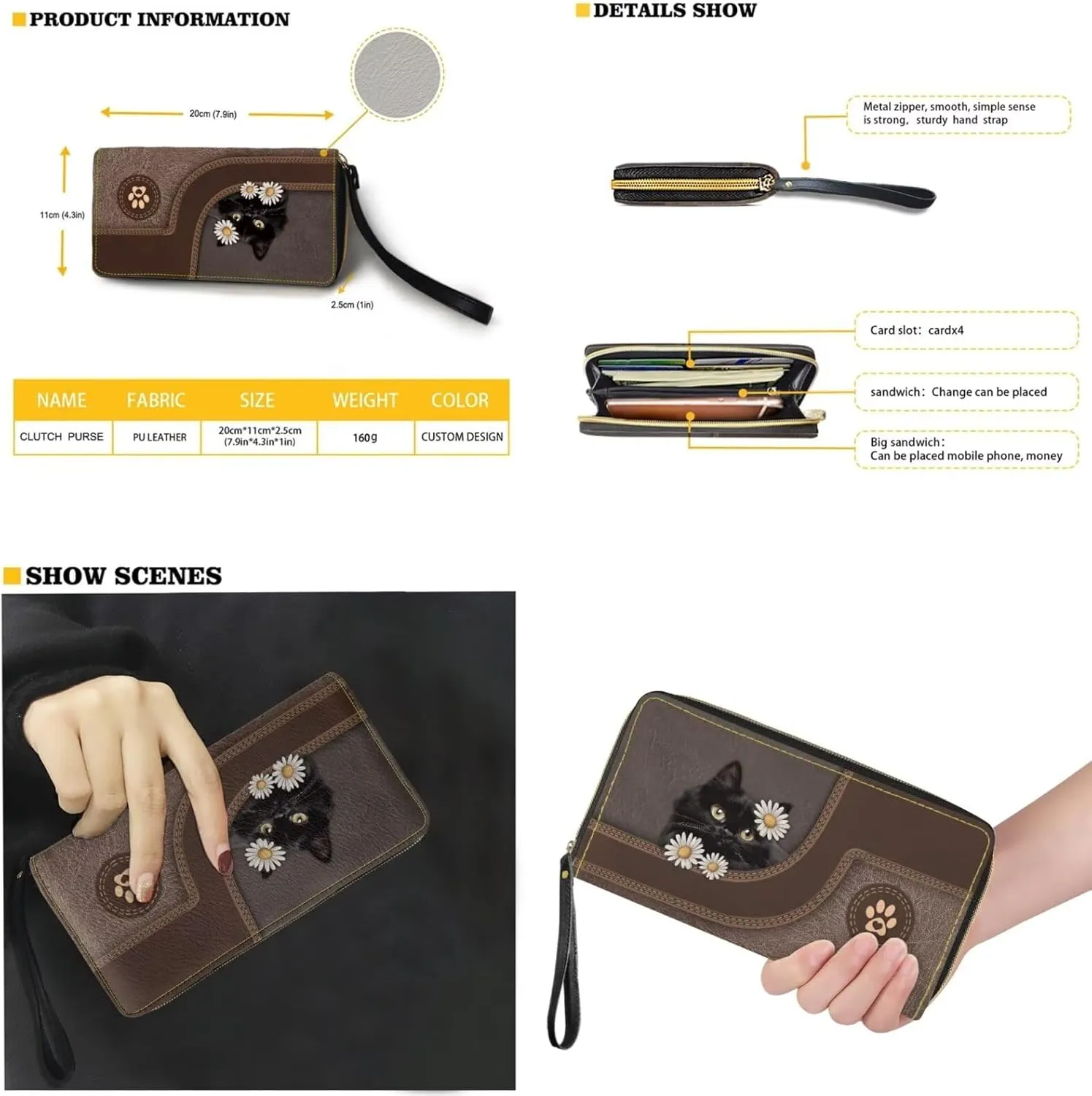 Tote Bags Set 2 Piece Crossbody Bags Shoulder Purses for Women with Adjustable Shoulder Strap Wallet Women Wristlet