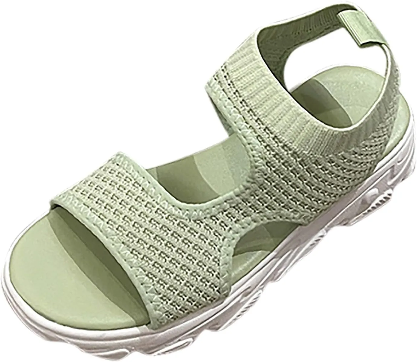 Women Wedge Sandals Comfortable Open-Toe Cork Casual & Dressy Summer Shoes Womens Low Wedges Platform Sandals