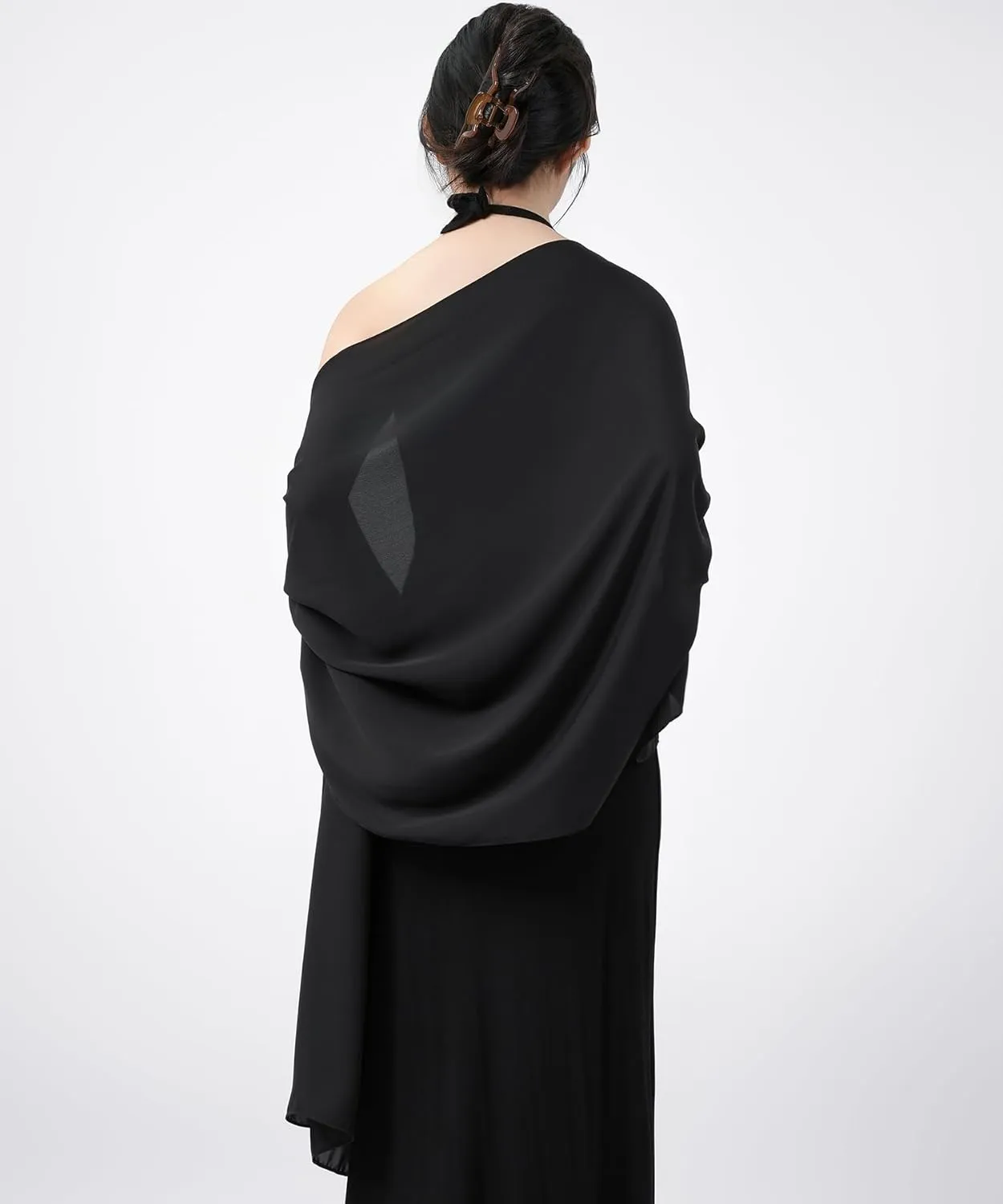 Women's Chiffon Scarf Shawls and Wraps for Evening Dresses Bridesmaid Wedding Bridal Scarves Soft Fashion Shawl