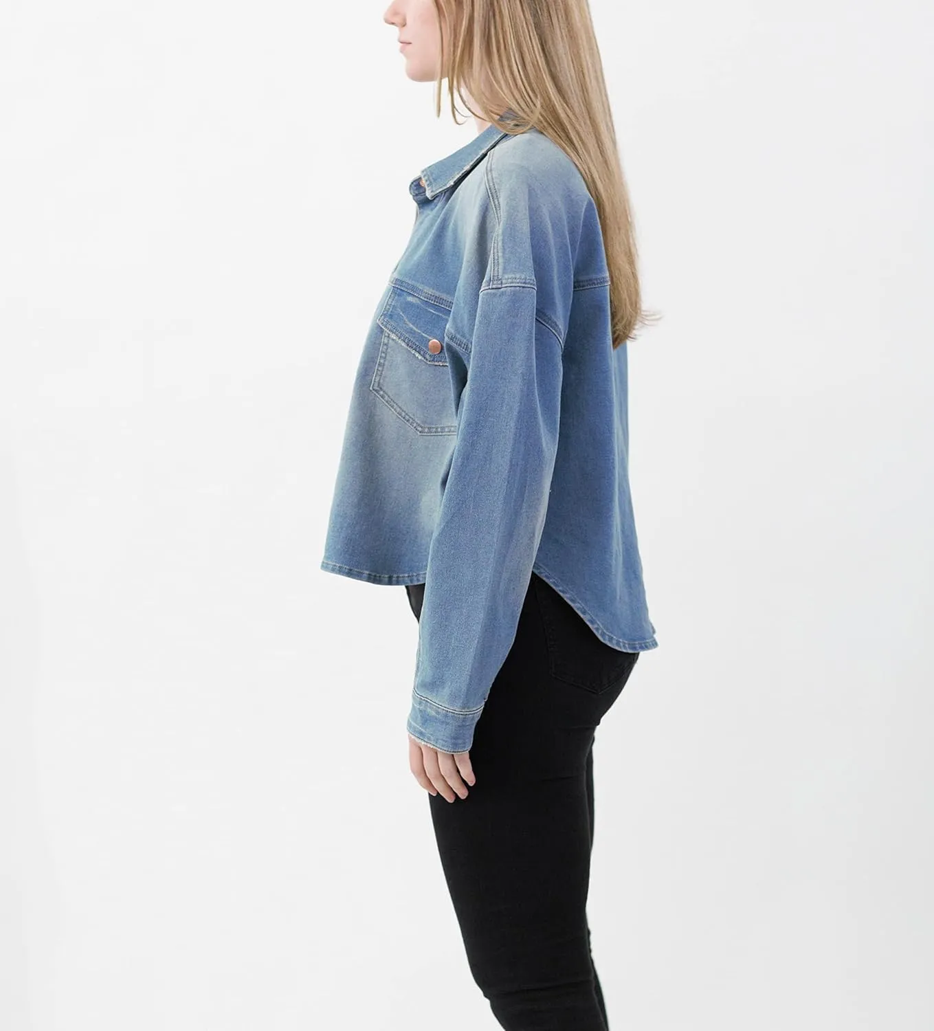Women's Luxury Clothing Denim Jackets, Comfortable & Stylish Coat