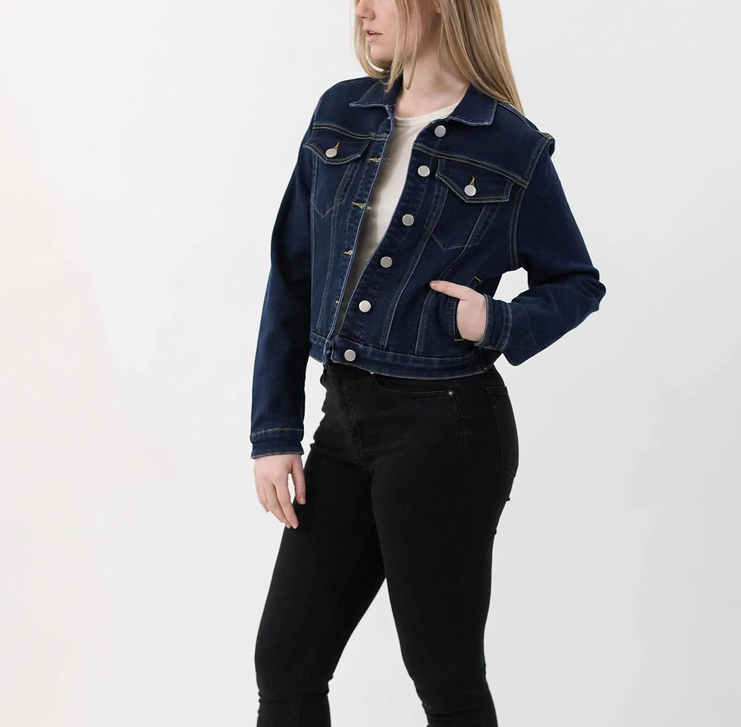 Women's Luxury Clothing Denim Jackets, Comfortable & Stylish Coat