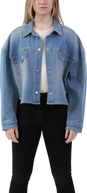 Women's Luxury Clothing Denim Jackets, Comfortable & Stylish Coat