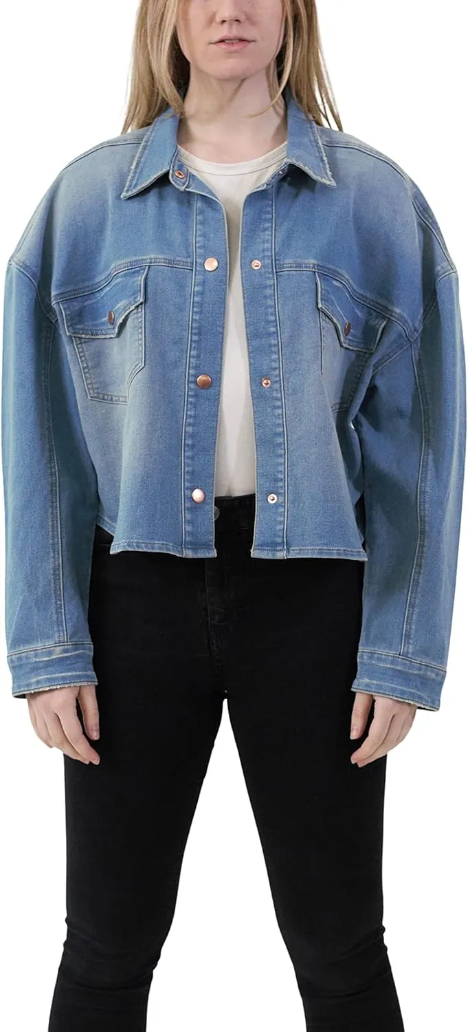 Women's Luxury Clothing Denim Jackets, Comfortable & Stylish Coat