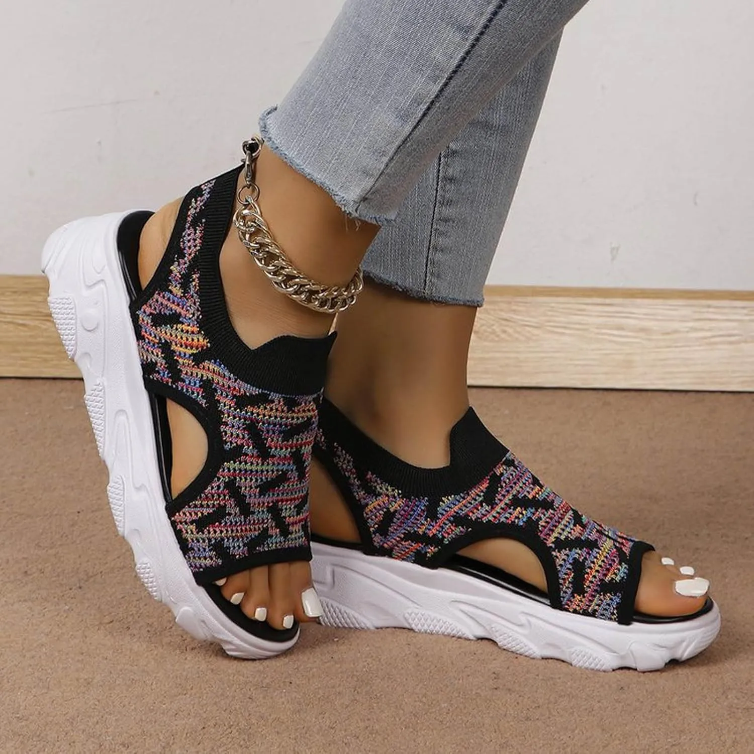 Womens Platform Sandals Comfortable Orthopedic Sandals Comfortable Summer Platform Casual Dress Women Sandal