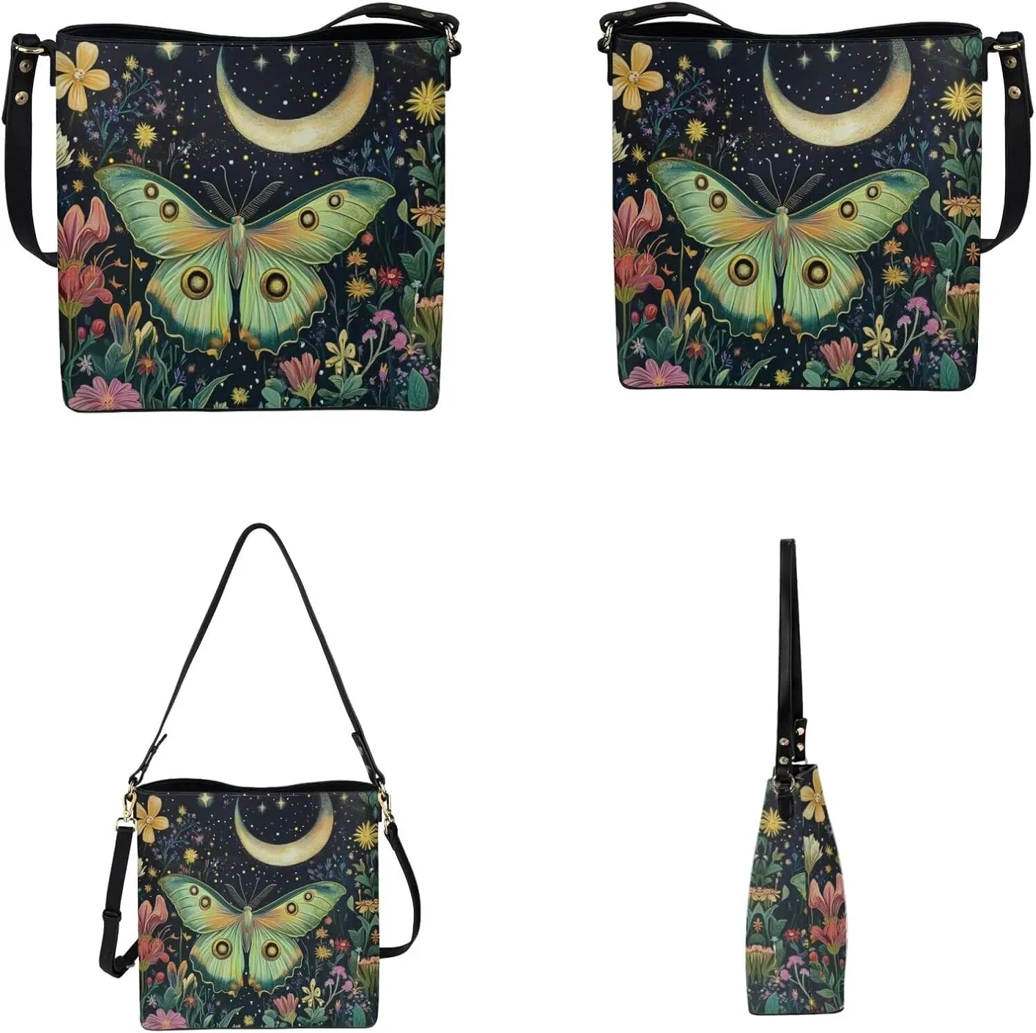 Womens Purses and Handbags Fashion Office Work Handbag Purse 2Pcs Set