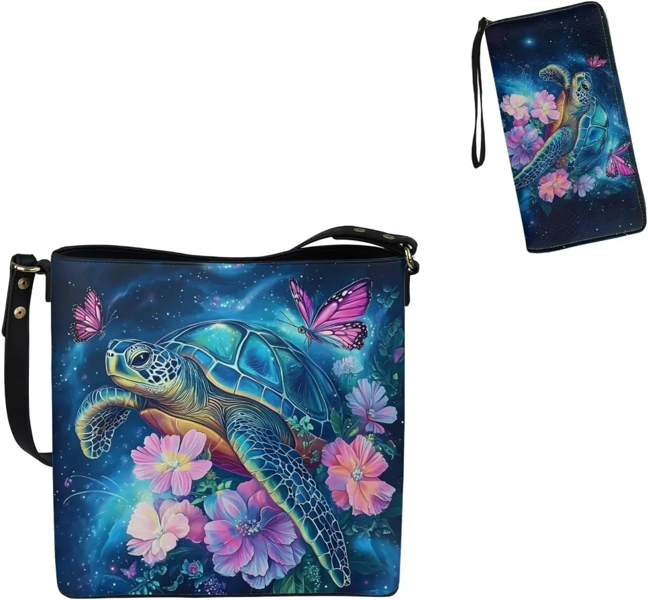 Womens Purses and Handbags Fashion Office Work Handbag Purse 2Pcs Set