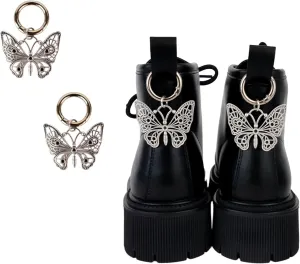 Y2K Retro Alloy Shoe Charms for Martin Boots & Sneakers  DIY Fashion Jewelry Decor for Women Men  Cute Boot Accessories, Trendy Keychain Bag Charm